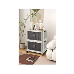 HANAH HOME Višenamenski ormar Lavine 67 White