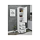 HANAH HOME Višenamenski ormar Modera White