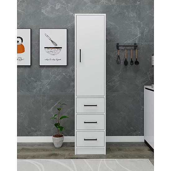 HANAH HOME Višenamenski ormar Modera White
