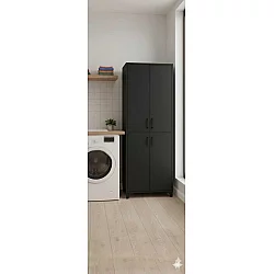 HANAH HOME Višenamenski ormar Nesto Black