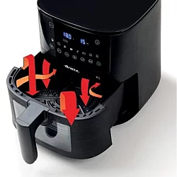 ARIETE Friteza na vruć vazduh crna 1400W 4L
