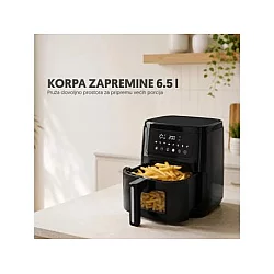 PROSTO Friteza na vruć vazduh - air fryer, 6.5l, 1600W