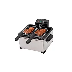 HOME Friteza sa 2 korpe, 5 l, 2000W