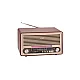 ELEMENTA Retro Bluetooth radio 6679BT/B