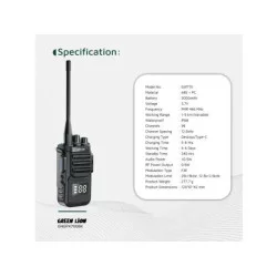 GREEN LION GPX700 Toki Voki crna