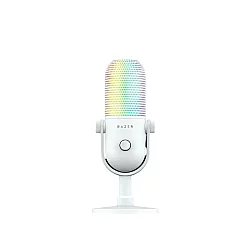 RAZER Seiren V3 Chroma 32Bit DSP - RGB USB Microphone - White