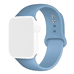 MOYE Smart Watch Silicone Strap 44/45/49mm Blue