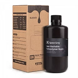 ELEGOO Water Washable Resin 8K 1000g Space Grey