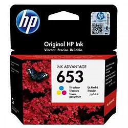 HP Original Ink Cartridge 653 (3YM74AE) Color