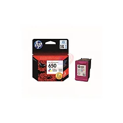 HP No.650 Tri-color Ink Cartridge CZ102AE