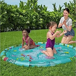 BESTWAY Bazen sa podlogom za prskanje 165cm