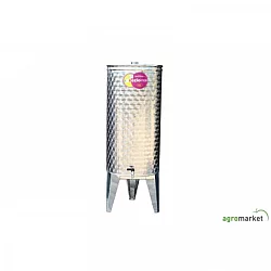 AGROMARKET Inox bačva 100 l (za rakiju)- sa slavinom