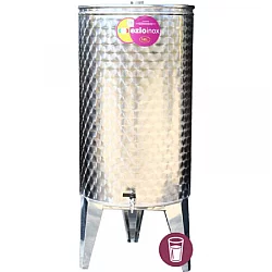 AGROMARKET Inox bačva 145 l ( za rakiju ) - sa slavinom