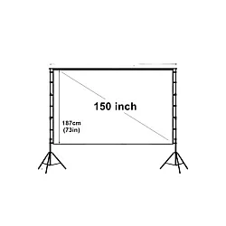 KETTZ KT-SP150 Spoljno Platno za Projektor Anti-Refleks 150 16:9 330x187CM