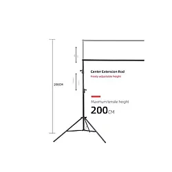 KETTZ Platno za Projektor 100 Anti-Refleks 220x125CM