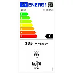 HEINNER Ugradni vinski frižider HRV-ABI56DRL20