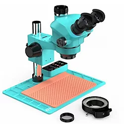 3G Mikroskop Atten RF4, RF-7050TVA9 set, sa USB naponskim HUBom, svetlo plavi