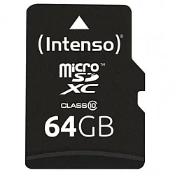 INTENSO High Performance microsdxc kartica 64 GB Class 10 sa adapterom (3413490)