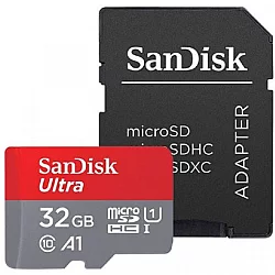 SANDISK SD 32GB Ultra + adapter SDSQUA4-032G-GN6MA