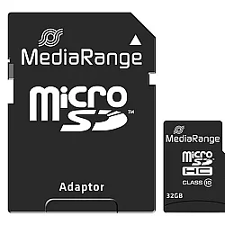 MEDIARANGE Memorijska kartica MicroSDHC 32GB R959 + SD adapter C10