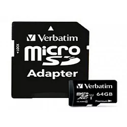 VERBATIM Verbatim Micro SDXC 64GB (44084)