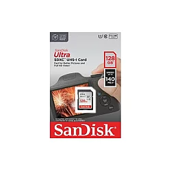 SANDISK 128GB Ultra SDXC SD memorijska kartica 140mb/s SDSDUNB-128G-GN6IN