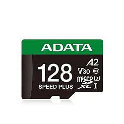 ADATA Micro SDXC 128GB Class 10 + adapter 180/160 MB/s UD128GUI3V30A2SP-RA1