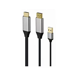 GEMBIRD A-HDMIM-DPM-01 HDMI (muški) na DisplaiPort (muški) adapter kabl, 2m, crni