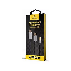 GEMBIRD A-HDMIM-DPM-01 HDMI (muški) na DisplaiPort (muški) adapter kabl, 2m, crni