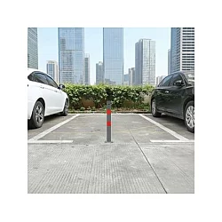 ModernHome Sklopiva Parking barijera STUB sivi 60 cm