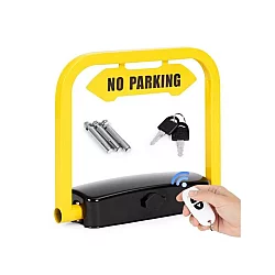 ModernHome Parking barijera sklopiva 35 cm ugaona sa ključem, daljinskom kontrolom i alarmom (DNPL-001)