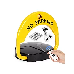 ModernHome Parking barijera sklopiva 40 cm zaobljena sa ključem, daljinskom kontrolom i alarmom (DNPL-002)