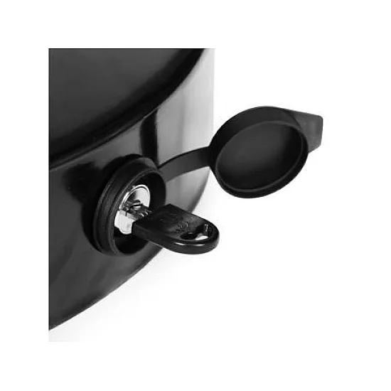 ModernHome Parking barijera sklopiva 40 cm zaobljena sa ključem, daljinskom kontrolom i alarmom (DNPL-002)