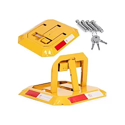 ModernHome Parking barijera 30 cm sklopiva sa ključem i reflektujućom trakom (DNPL-007)