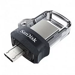SANDISK Dual Drive USB 64GB M3.0 Grey&Silver 67655