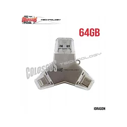 COLOSSUS IDragon 4u1 64GB USB Flash memorija