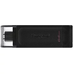 KINGSTON 64GB DT 70 USB-C 3.2 DT70/64GB crni