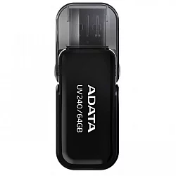 ADATA 64GB 2.0 AUV240-64G-RBK crni