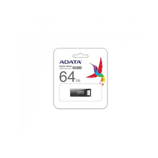 A DATA USB Flash 64 GB AData 3.2 AROY-UR340-64GBK (AROY-UR340-64GBK)