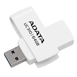 ADATA USB Flash 64GB 3.2 UC310-64G-RWH White