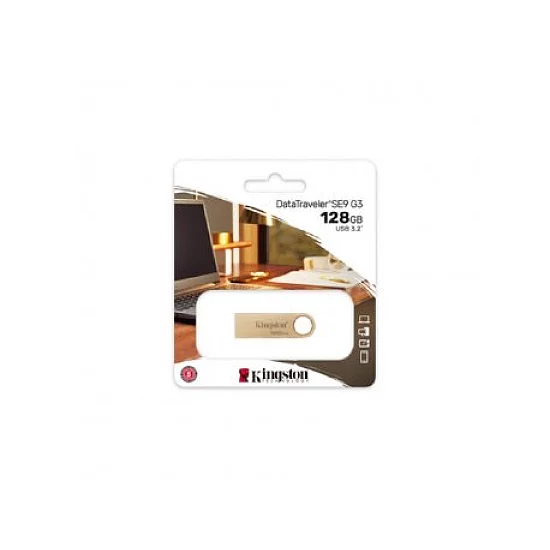 KINGSTON 128GB DataTraveler SE9 G3 USB 3.0 flash DTSE9G3/128GB champagne