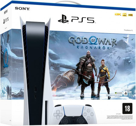 Sony PlayStation 5 PS5 825GB + God of War Ragnarok