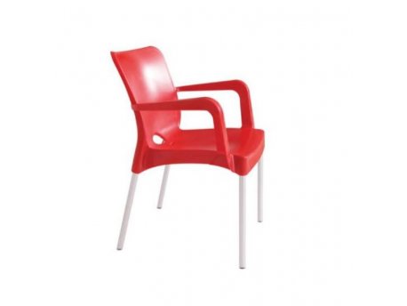 RAINBOW Baštenska stolica Fulya crvena cena