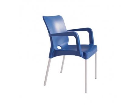 RAINBOW Baštenska stolica Fulya plava cena