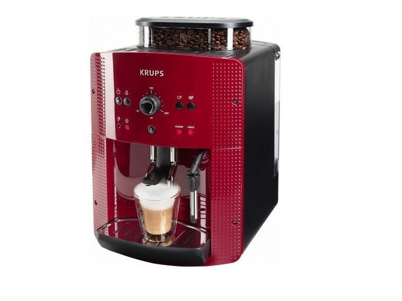 KRUPS Aparat za espresso EA810770, crvena aparat za kafu cena