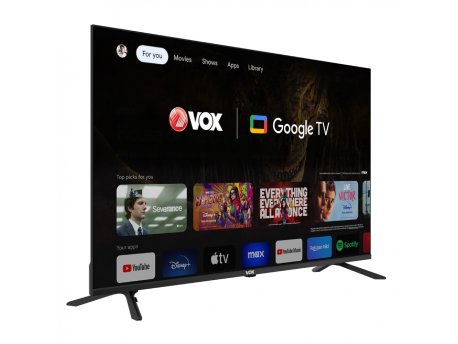 VOX 50GOU080B 4K Ultra HD Televizor