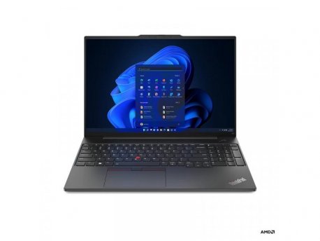 LENOVO ThinkPad E16 Gen 1 (Graphite Black) WUXGA IPS, Ryzen7 7730U, 16GB, 512GB SSD (21JT003DYA)
