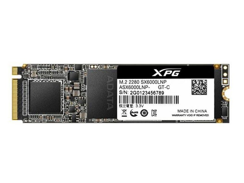 ADATA 256GB M.2 PCIe Gen 3 x4 NVMe ASX6000LNP-256GT-C SSD cena