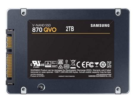 SAMSUNG 2TB 2.5   SATA III MZ-77Q2T0BW 870 QVO Series SSD cena