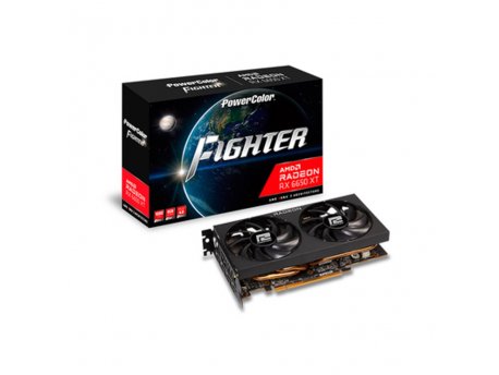 POWER COLOR Fighter AMD Radeon™ RX 6650 XT 8GB GDDR6 AXRX 6650XT-3DH